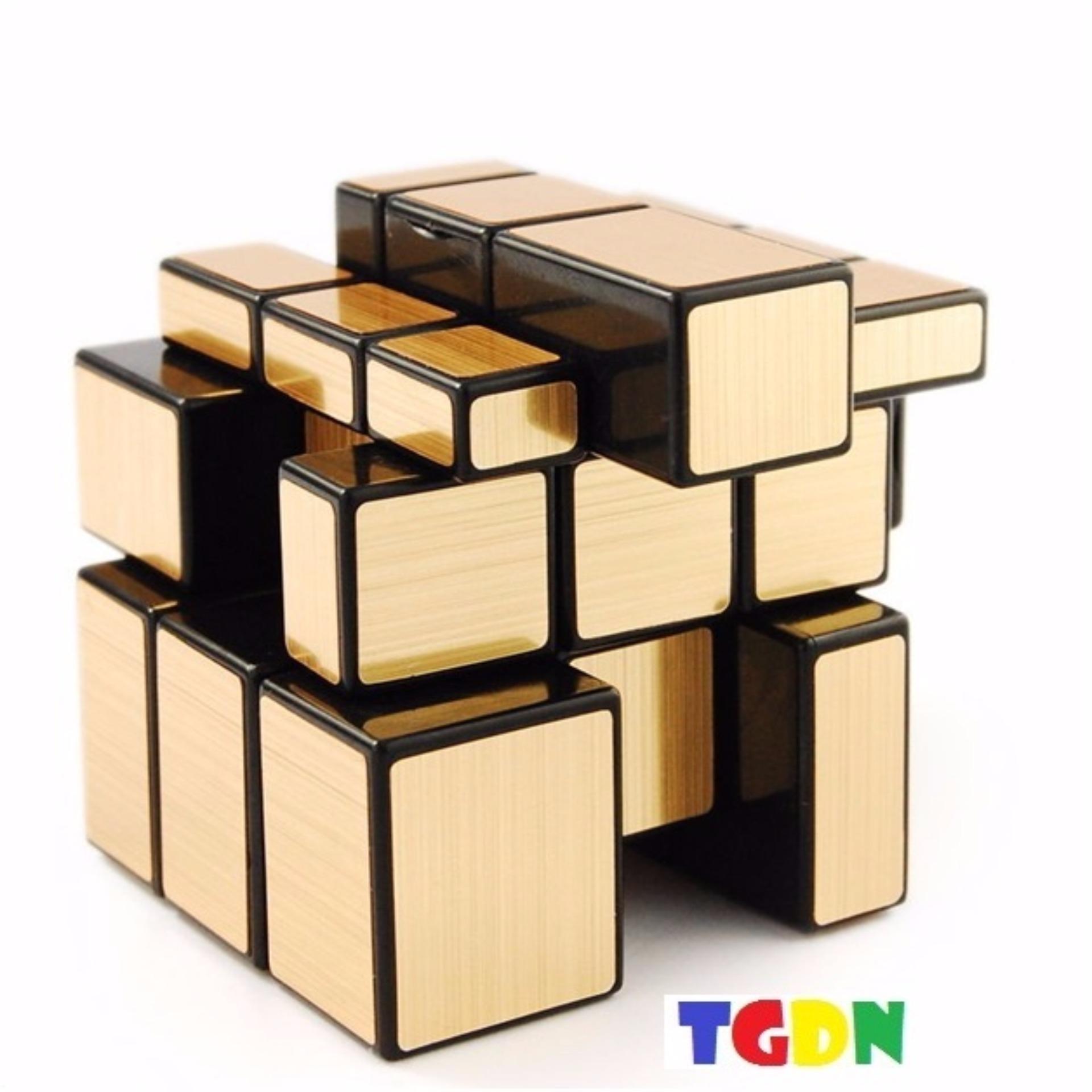 Đồ chơi phát triển kỹ năng Rubik Mirror Vàng 3x3x3