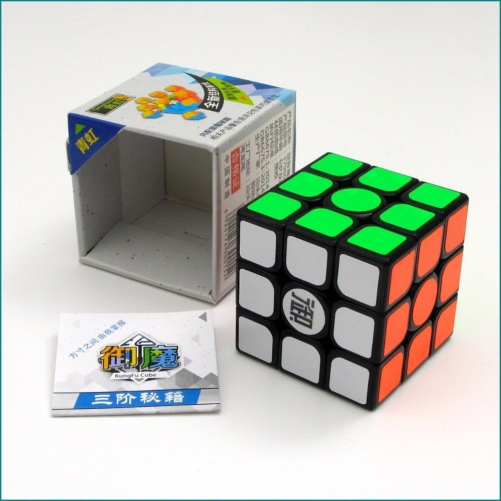Đồ chơi Rubik KungFu Qinghong 3x3x3 - Cao Cấp, Bẻ Góc Cực Tốt