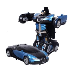 Đồ chơi trẻ em – Đồ chơi siêu xe ô tô biến hình thành Robot( màu tùy ý)