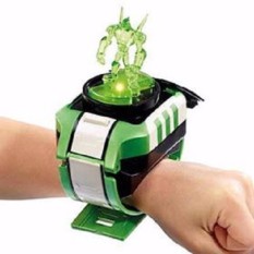 đồng hồ biến hình BEN 10 hình vuông