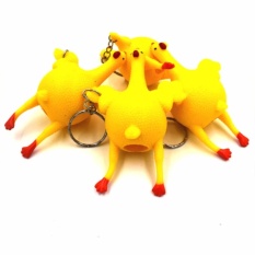 Tri ân khách hàng nhân dip sinh nhật LAZADA đồng giá 10k Gà đẻ trứng làm đồ chơi xả stress / Đồ chơi điện thoại/ Móc khóa