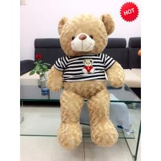 GẤU BÔNG TEDDY CAO CẤP KHỔ 1M2 DÀI 1M VNXK
