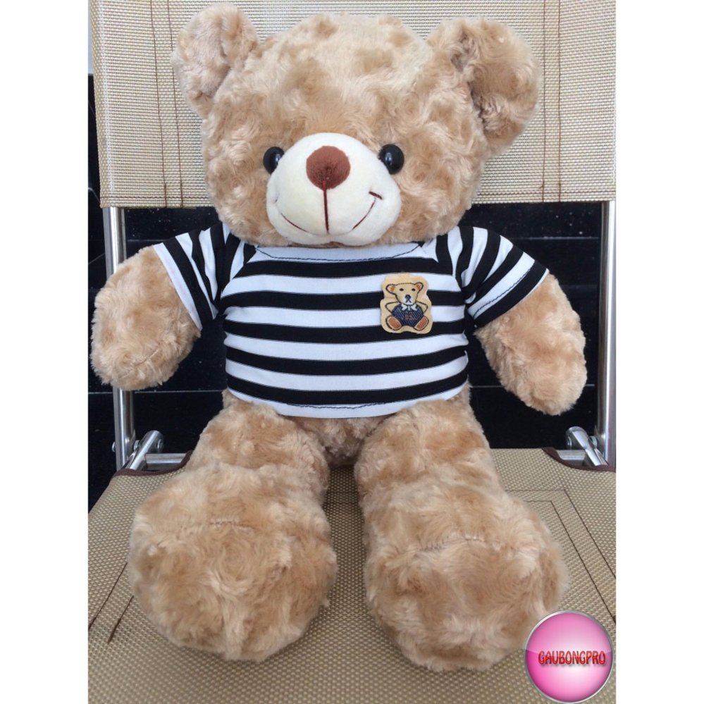 Gấu Bông Teddy Cao Cấp Size 50Cm Vnxk(Kem)