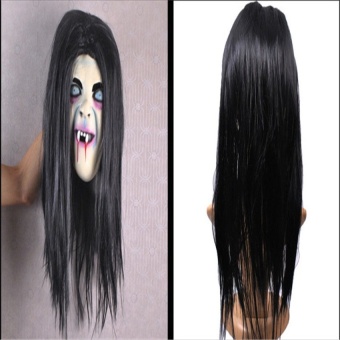 Halloween Party Props Horror Ghost Sadako Grudge Latex Mask July 2018 - 2 Halloween Party Props Horror Ghost Sadako Grudge Latex Mask - 2