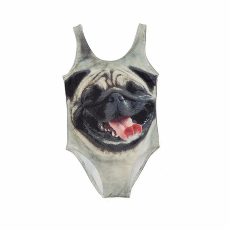 Nơi bán HengSong Lovely Children 3D Dog Face Print Swimwear Summer
One-piece Swimsuit Bathing Suit Beachwear - intl