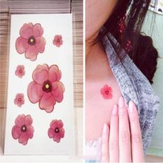 Hình Xăm Dán Tattoo Hoa Mùa Thu
