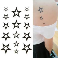 Tư vấn mua Hình Xăm Dán Tattoo Ngôi Sao trắng
