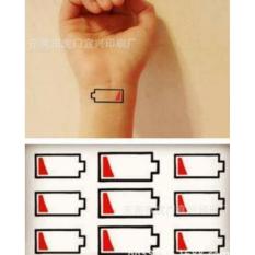 Hình Xăm Dán Tattoo Pin Yếu