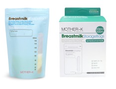 Hộp 60 túi trữ sữa cảm ứng nhiệt Mother-K 13089 200ml