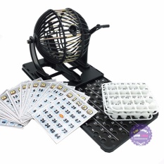 Hộp đồ chơi lồng quay lô tô 75 số Bingo Neo