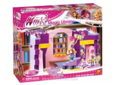 Lắp ráp khối Lego thư viện phép thuật Nàng tiên WinX COBI 120 miếng (Made In EU)