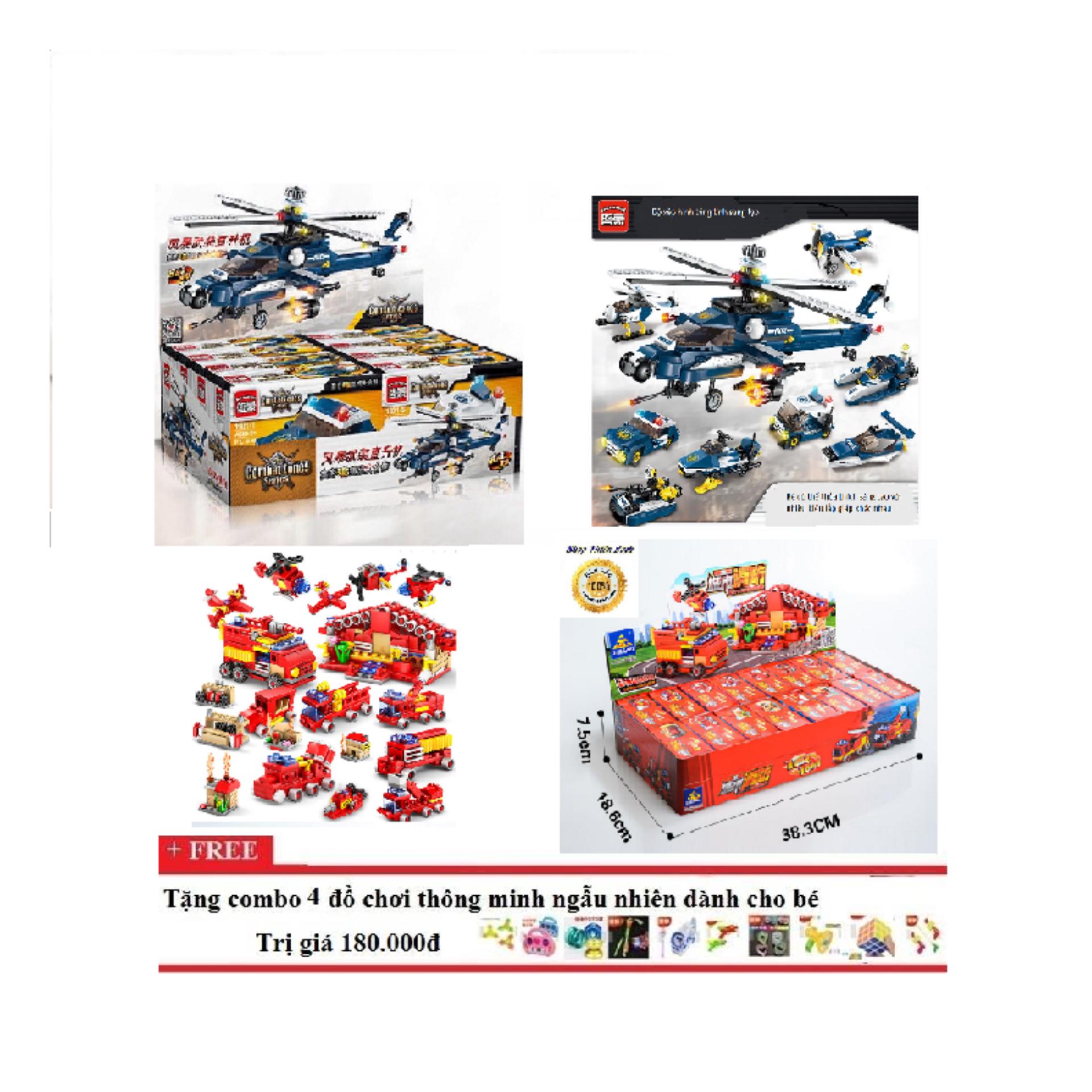 Lego xếp hình combo 2 bộ xếp hình lego Enlighten1801+Kazi80511