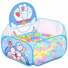 Lều bóng Doraemon kèm 100 quả bóng nhựa