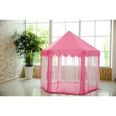 Lều ngủ công chúa phong cách Hàn Quốc cho bé (Hồng) – Kmart