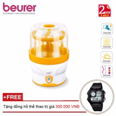 Máy Tiệt Trùng Bình Sữa Beurer By76 + Tặng Đồng Hồ Thể Thao