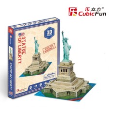 Mô hình lắp ghép trí tuệ 3D Cubic Fun – Tượng nữ thần Tự do Mỹ