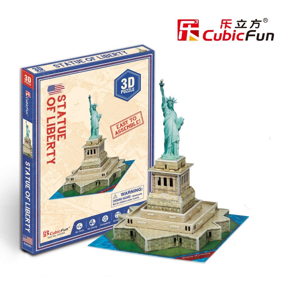 Mua Mô hình giấy 3D cubic fun  Đồ chơi Puzzle lắp ráp cho bé Set 4 mẫu  ngâu nhiên  Tiki