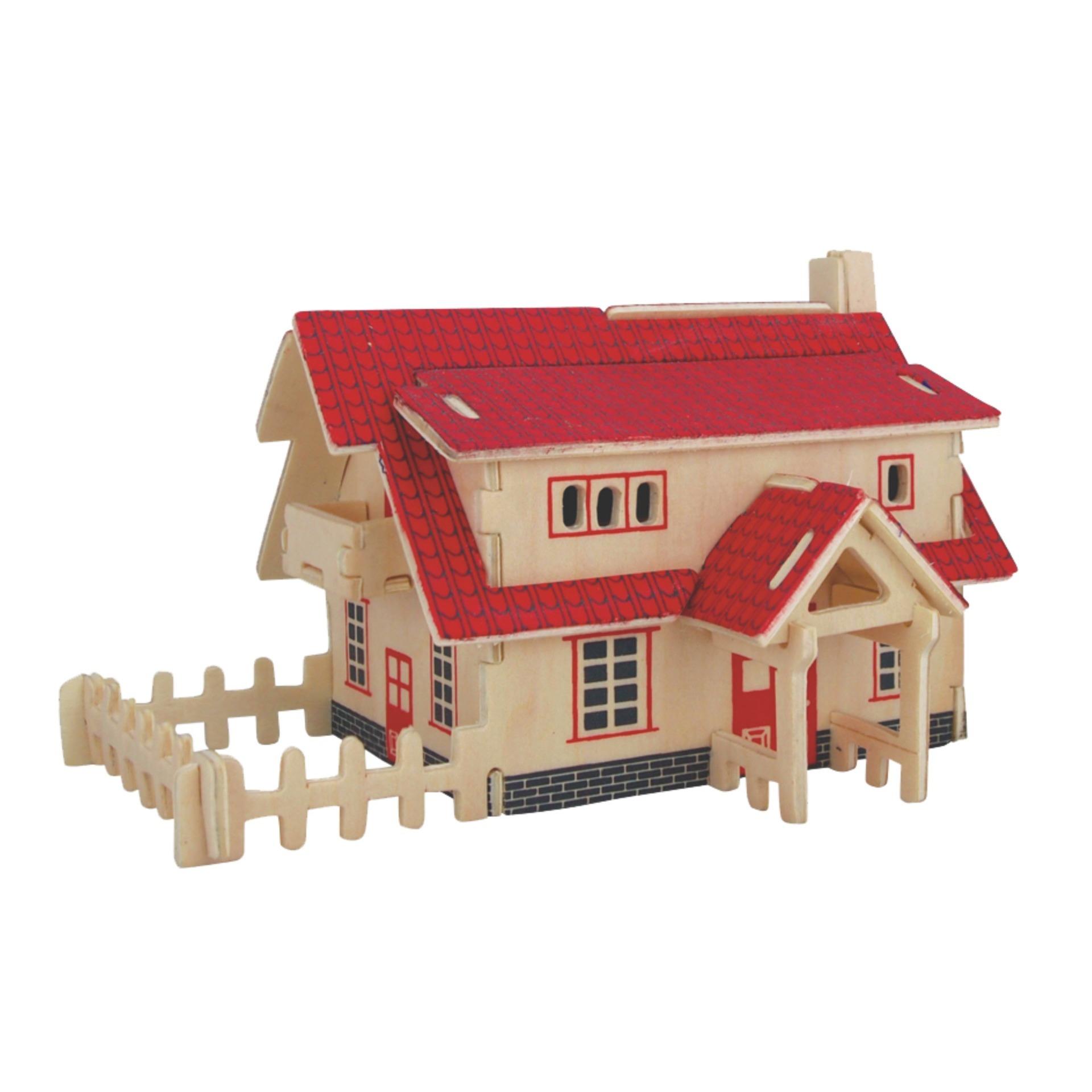 Bộ lắp ráp mô hình nhà gỗ diy  Ngôi nhà mơ ước k031 nơi bán giá rẻ nhất  tháng 042023
