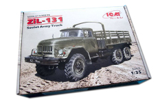 Mô hình lắp ráp xe quân sự 1/35 Russian Army Truck Zil-131 – ICM
