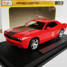 Mô hình ô tô Dodge Challenger Concept Blue 1/18 36138