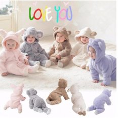 Bộ Quần Áo mới Romper Áo Liền Quần Có Mũ Liền Quần Bodysuit Trang Phục cho Bé Sơ Sinh Bé Trai Gái, Thoải Mái & Ấm Áp-quốc tế