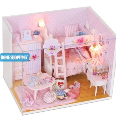 Nhà búp bê DIY – Ngôi nhà màu hồng