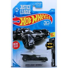 Ô tô mô hình tỉ lệ 1:64 Hot Wheels 2018 Batman Justice League Batmobile ( Màu Đen )