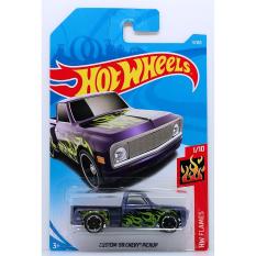 Ô tô mô hình tỉ lệ 1:64 Hot Wheels 2018 độc quyền Kmart Custom ’69 Chevy Pickup ( Màu Tím )