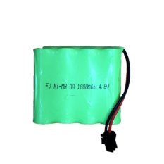 Pin Sạc Xe Điều Khiển Dung Lượng Cao Ni-CD 4.8V 1800mah (Xanh lá nhạt)