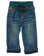 Quần jeans bé trai Gymboree Cuffed Pull-On jeans