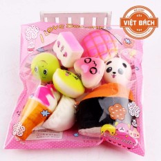 Squishy-Combo 10 squishy móc treo bất kì