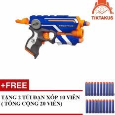 Súng Nerf N-Strike Elite Firestrike Blaster + Tặng kèm 20 viên đạn xốp