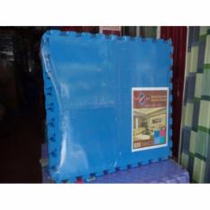 Thảm xốp ghép 1 màu ÂU LẠC cao cấp 4 miếng 60 x 60 cm( xanh)