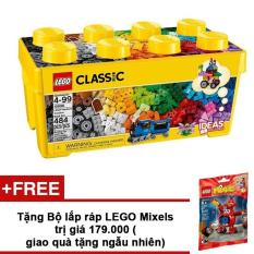 Thùng gạch Lego Classic Sáng Tạo 10696 484 chi tiết + Tặng bộ lắp ráp LEGO ngẫu nhiên trị giá 179.000VND