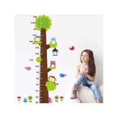 Thước Đo Chiều Cao Decal Dán Tường Cho Bé