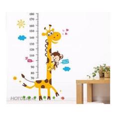 Thước Đo Chiều Cao Decal Dán Tường Cho Bé