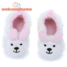 Giày tập đi cho bé San Hô Hình Thú Dễ Thương Trang Chống trơn trượt Cổ Đầu Tiên Walker (Hồng) -0-6 tháng-quốc tế