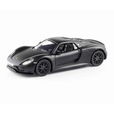 Xe chạy trớn Porsche 918 Spyder (đen mờ) RMZ-554030M