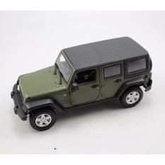 Xe mô hình V&G JEEP WRANGLER UNLIMITED GREEN 1:24 MAISTO