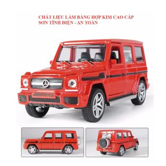 Xe ô tô đồ chơi mô hình bằng hợp kim cao cấp (màu đỏ)  