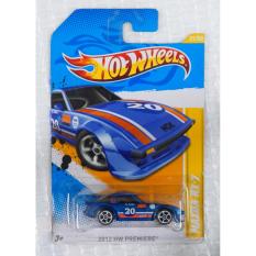 Xe ô tô mô hình tỉ lệ 1:64 Hot Wheels Mazda RX-7 2012 Hw Premiere 31/50 (Xanh)