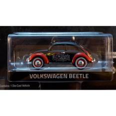 Xe ô tô mô hình tỉ lệ 1:64 Green Light Phiên bản limited Volkswagen Beetle của hãng Gas Monkey ( Màu Đen )