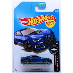 Xe ô tô mô hình tỉ lệ 1:64 Hot Wheels 2018 2017 Camaro ZL1 ( Màu Xanh )