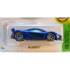 Xe ô tô mô hình tỉ lệ 1:64 Hot Wheels McLaren P1 ( Màu Xanh)