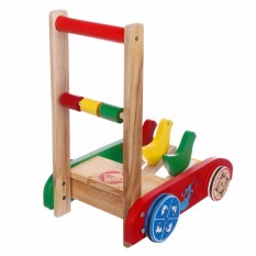 Xe tập đi gỗ hình con gà đáng yêu cho bé mã 03