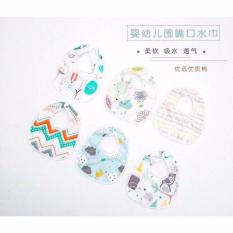 Yếm xô cúc bấm Muslin Tree cho bé