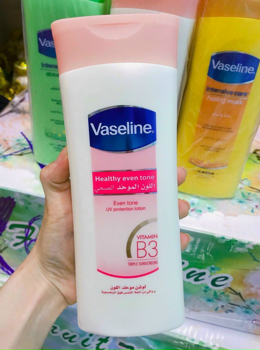 XẢ KHO-Sữa dưỡng thể trắng da Vaseline Thái Lan 400ml-DATE MỚI