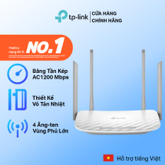 Bộ Phát Wifi TP-Link Archer C50 Băng Tần Kép Chuẩn AC 1200Mbps – Hãng phân phối chính thức