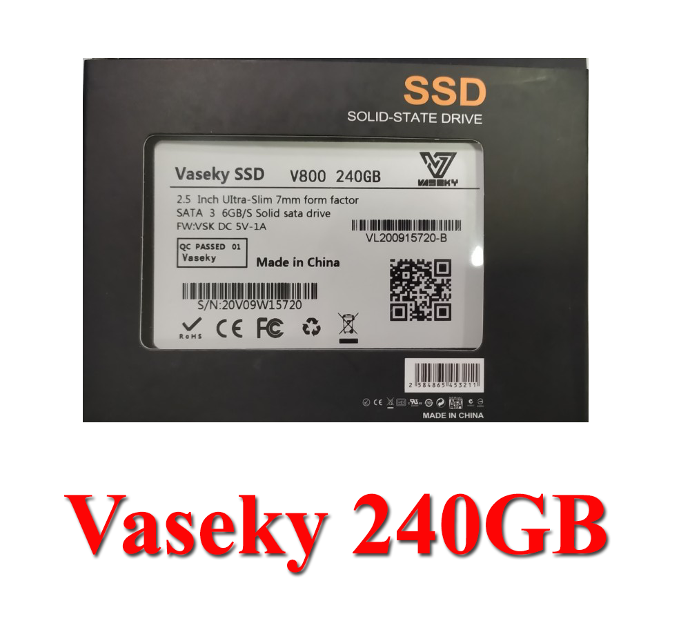 Ổ cứng SSD 240GB Vaseky mới 100% Bảo hành 36 Tháng