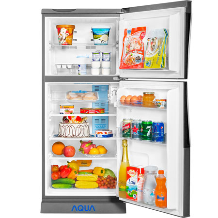 [Trả góp 0%]Tủ lạnh Aqua 186 lít AQR-U205BN